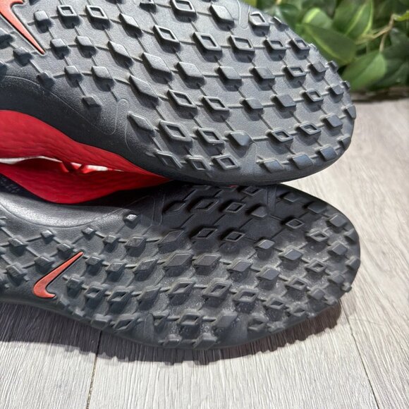 Nike HypervenomX Phelon III DF TF 917769-616 US 11 UK 10 Red Men’s Cleats